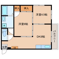 パルコートの物件間取画像